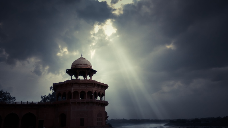 built structure, dome, 4K, history, cloud - sky, architecture, nature, beauty in nature, no people, the past, india, fort, dharamshala, outdoors, sunset
