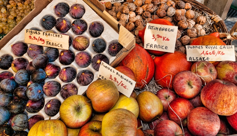 health, 4K, healthy, no people, natural, france, fresh, tasty, red, delicious, apples, agriculture, market stall, marketplace, nuts, for sale, stall, large group of objects