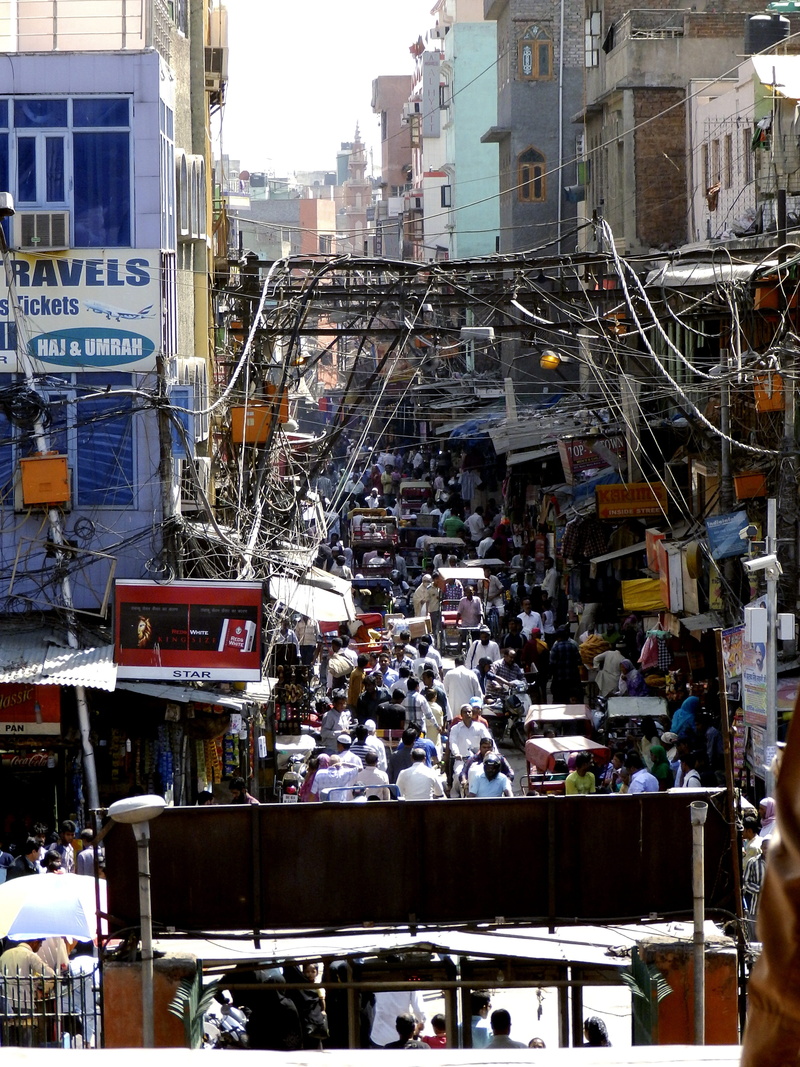 building exterior, road, city life, city, chaos, incidental people, group of people, sign, day, street, transportation, 4K, daytime, cable, real people