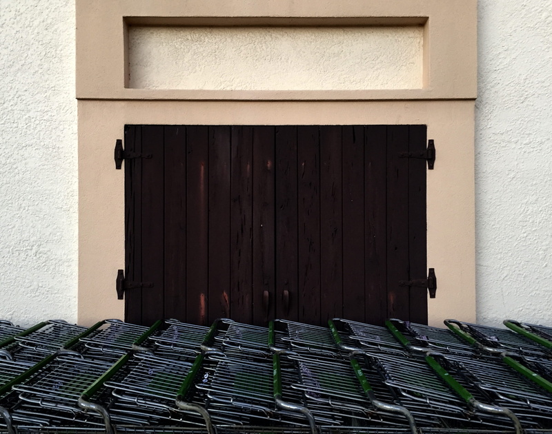 wooden doors, building, fort myers, background, outside, symmetrical, day, built structure, publix, wood - material, wall - building feature, symmetry