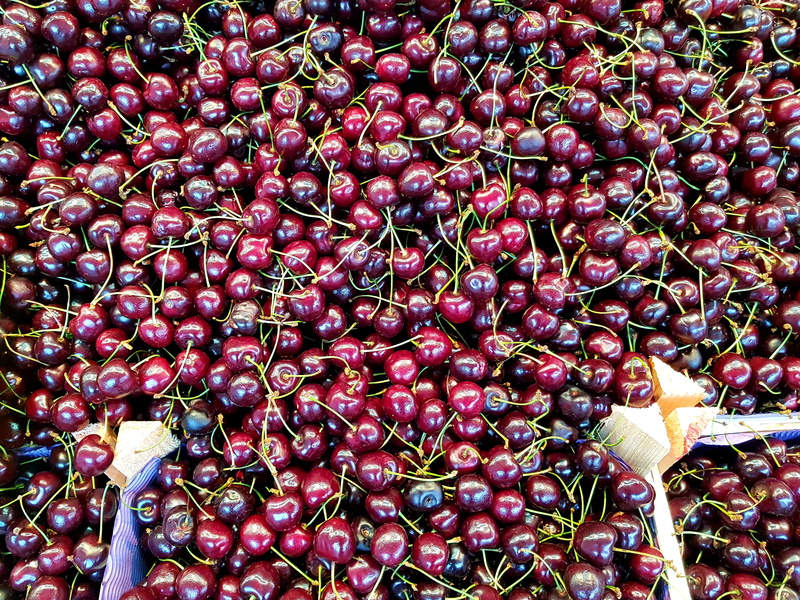nature, super food, backgrounds, red, no people, for sale, food and drink, spice, still life, ripe, high angle view, elmshorn, cherries, day, marketplace