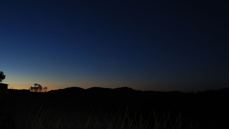 indigenous, philippines, nature, sunrise, mt. province, sky, trees, orange, clear sky, dark, shadow, 1080P, idyllic, cold, land, province, plant, non-urban scene