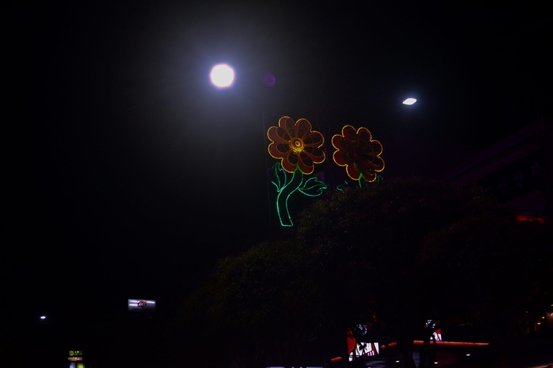 4K, excitement, city, light - natural phenomenon, men, real people, dark, street, large group of people, stage, sky, emotion, togetherness, lights, light