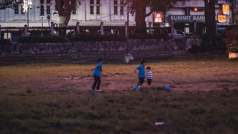 real people, sport, outdoors, togetherness, nature, philippines, kids, plaza, full length, men, soccer, boys, two people, child, childhood, kiddo, males