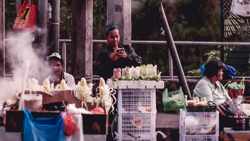 baguio, market stall, group of people, leisure activity, retail, street, incidental people, market, day, food and drink, lifestyles, real people, business