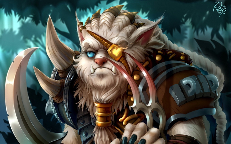 video games, 1080P, Rengar, League Of Legends