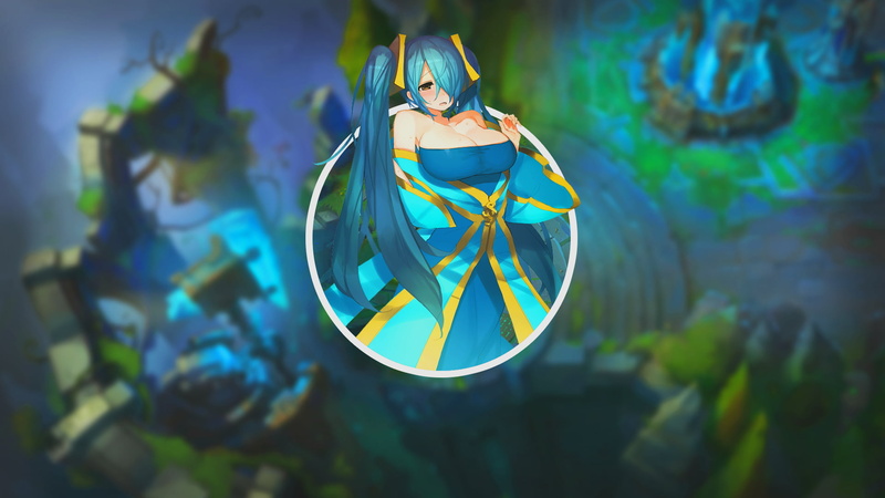 League of Legends, anime, Sona (League of Legends), anime girls, 1080P