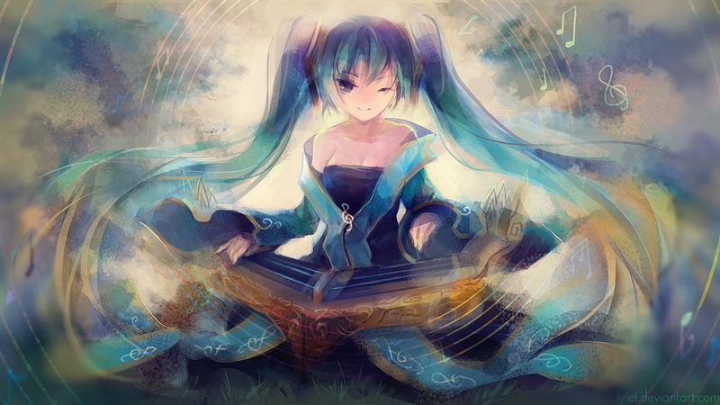 anime, League of Legends, Sona (League of Legends), 1080P