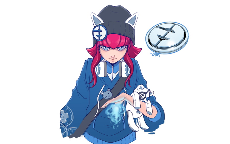 Evil Genuises, studio shot, clothing, males, white background, looking at camera, one person, innocence, leisure activity, boys, League Of Legends, casual clothing