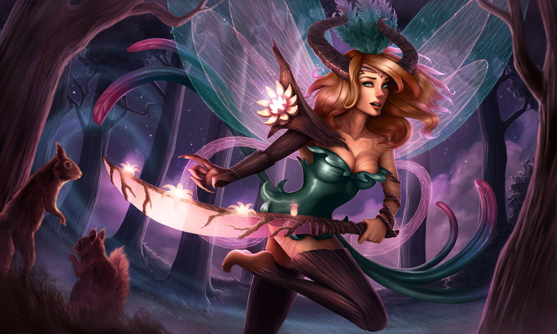 art, Elderwood, League of Legends, lol, 1080P, Judicator, kayle