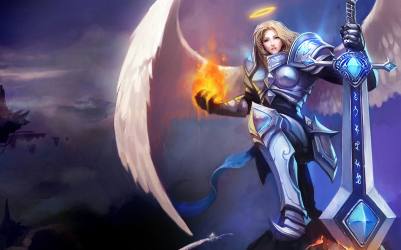 Video Game, Kayle (League Of Legends), 720P, League Of Legends