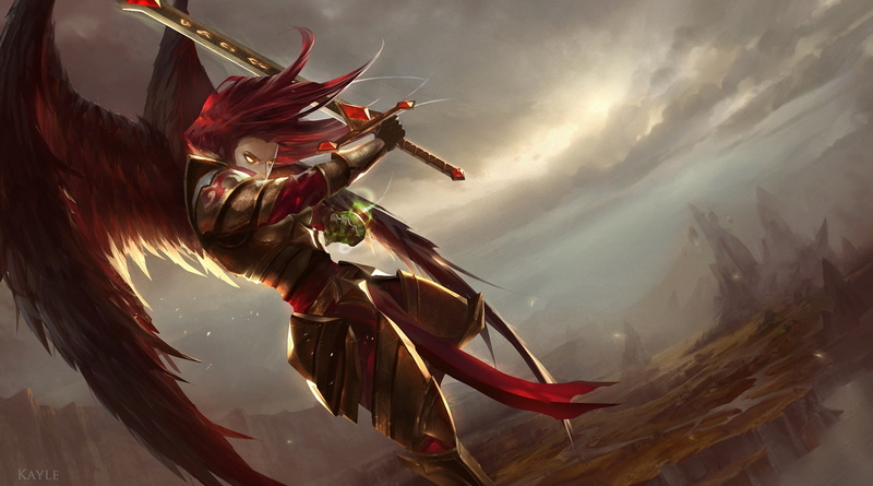 legends, cabalfan, kayle, league, 1080P