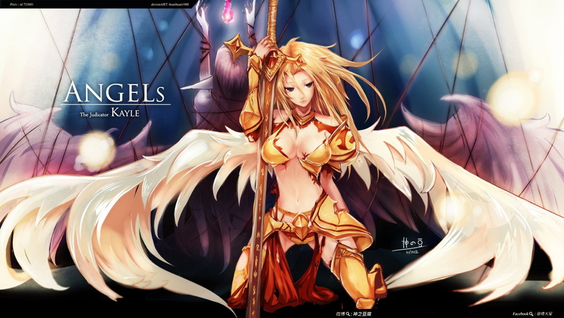 Video Game, 720P, Kayle (League Of Legends), League Of Legends
