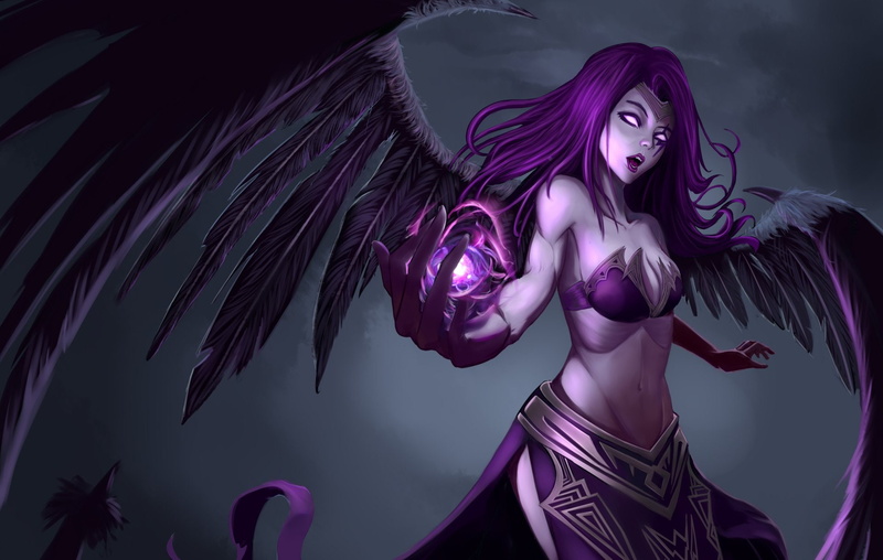 League Of Legends, Video Game, 1080P, Morgana (League Of Legends)
