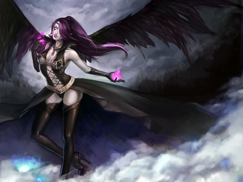 Video Game, 720P, League Of Legends, Morgana (League Of Legends)