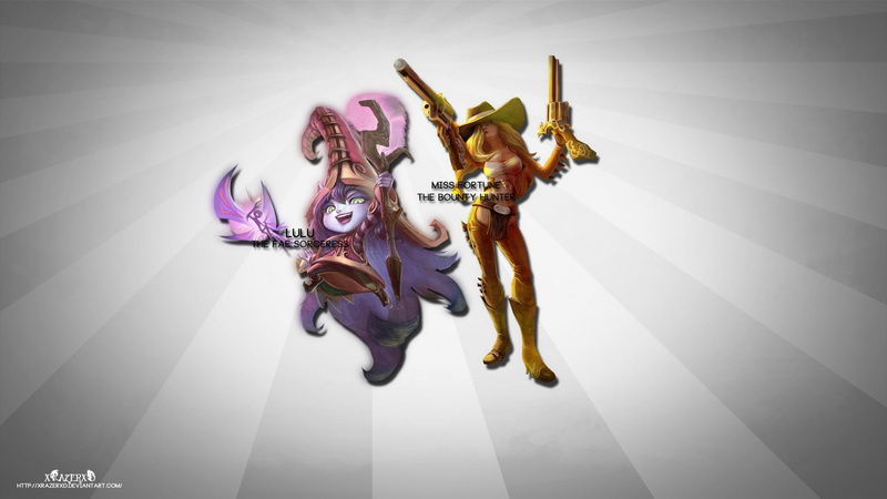 Miss Fortune (League Of Legends), Video Game, League Of Legends, 1080P, Lulu (League Of Legends)