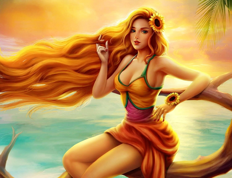 Leona, artwork, 720P, League Of Legends