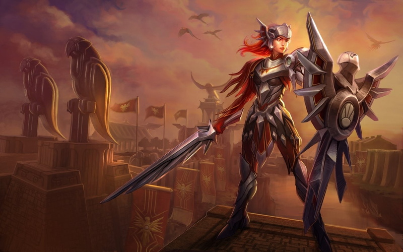 720P, League Of Legends, Video Game, Leona (League Of Legends)