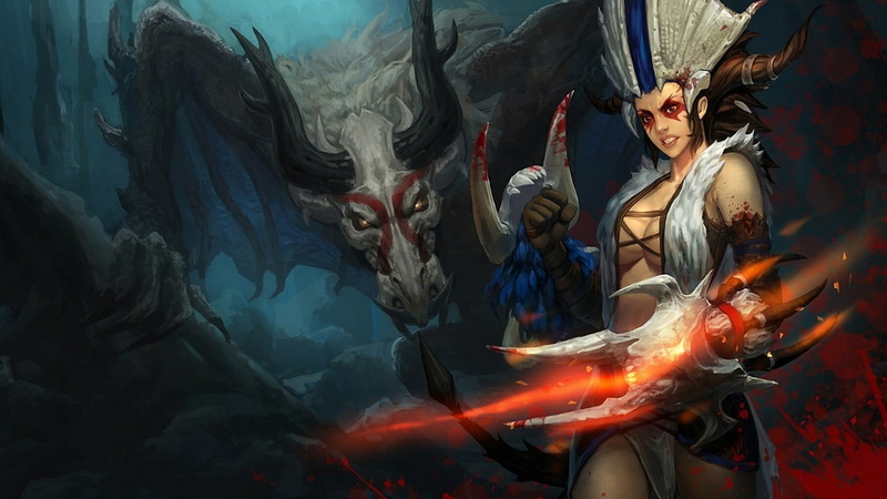 League of Legends, 720P, Shyvana  (League of Legends), Shyvana