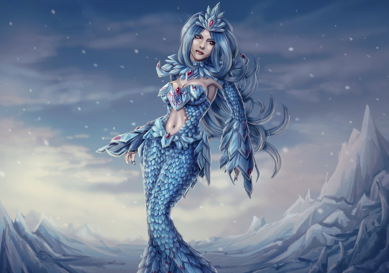 winter, females, game, cold temperature, nature, warm clothing, people, snow, two people, front view, three quarter length, women, 2K, anivia, video, childhood