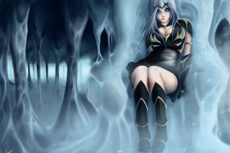 2K, girls, legends, fantasy, legs, games, league, anivia