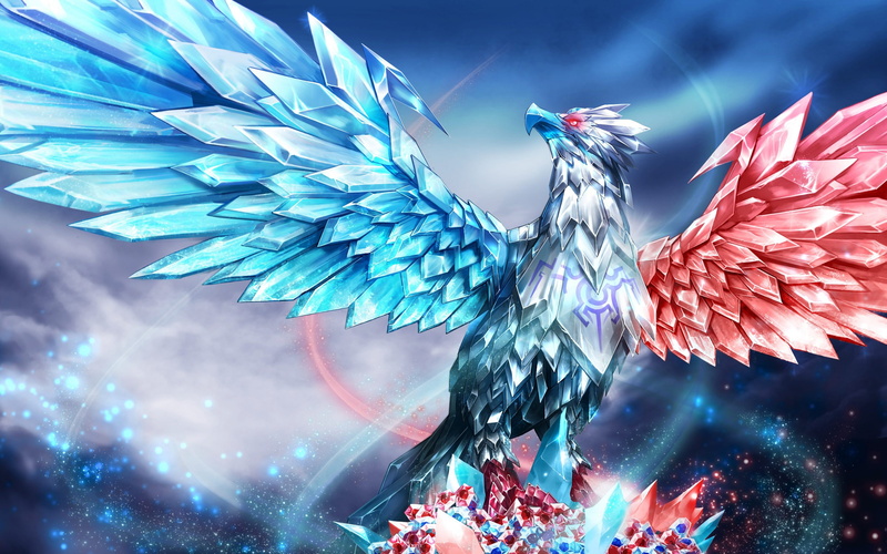 game, holiday, event, night, motion, celebration, illuminated, city, feather, nature, screenshot, legends, flying, anivia, 2K, animal body part, multi colored