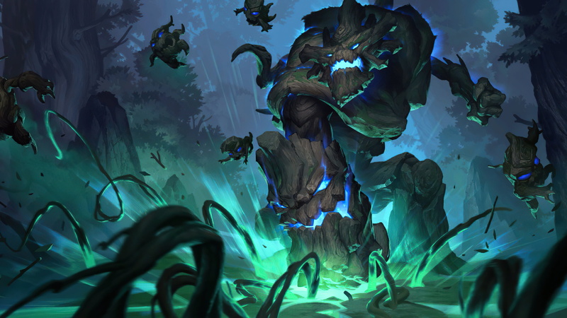 Legends of Runeterra, video games, Maokai, Maokai (League of Legends), 4K