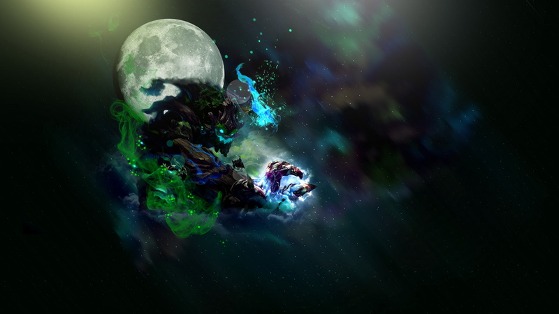 adventure, smoke - physical structure, dark, spooky, 2K, green color, mystery, underwater, looking, Maokai, group of people, fantasy, sea, outdoors, underwater diving