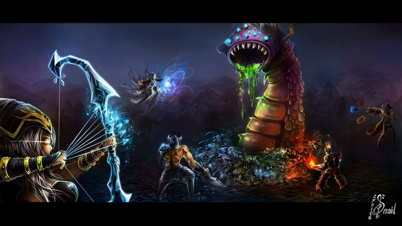 twisted, battles, burning, vengeance, riot, frost, archer, baron, fate, ashe, paintings, video, legends, league, games, 720P, brand, ahri