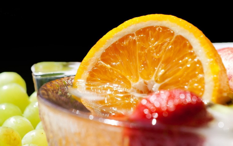 Fruits, orange color, antioxidant, slice, refreshment, indoors, studio shot, close-up, citrus fruit, food and drink, Fruit, orange, ripe, blood orange