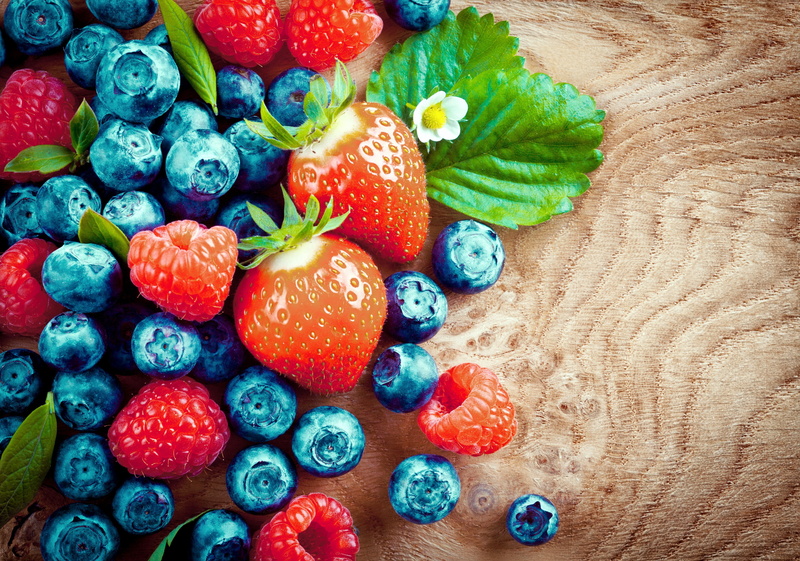 4K, berries, fruit