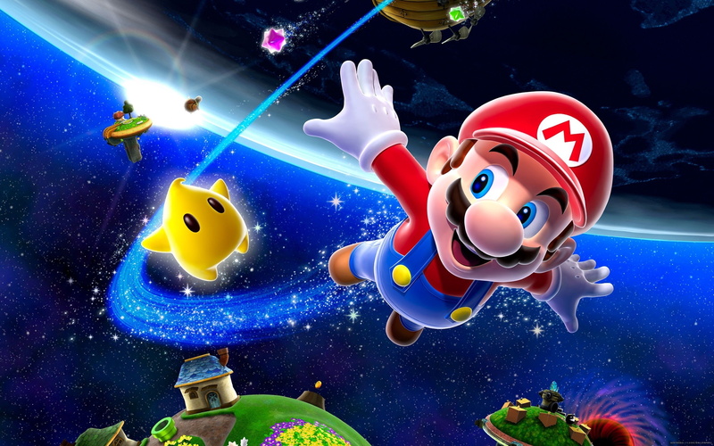 mario, super, galaxy, 2K