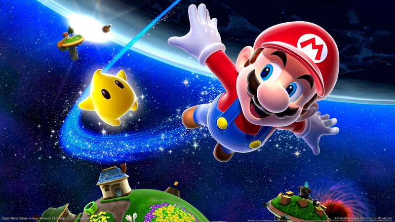 1080P, galaxy, games, mario, super