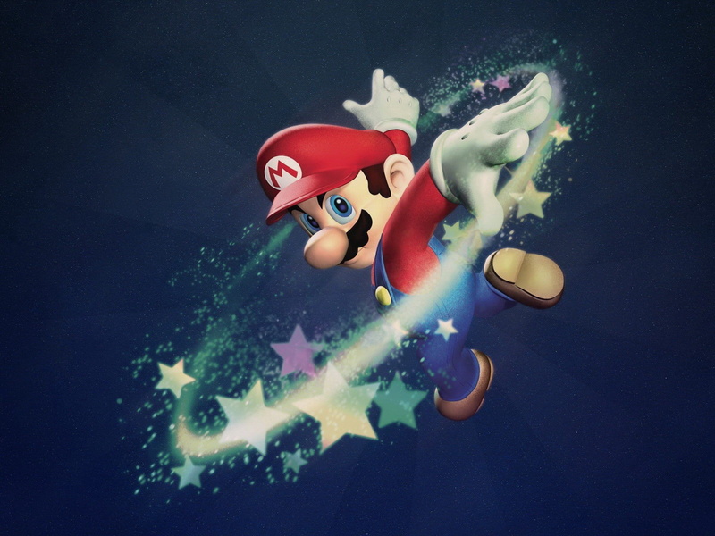 Mario, Super Mario Galaxy, 720P