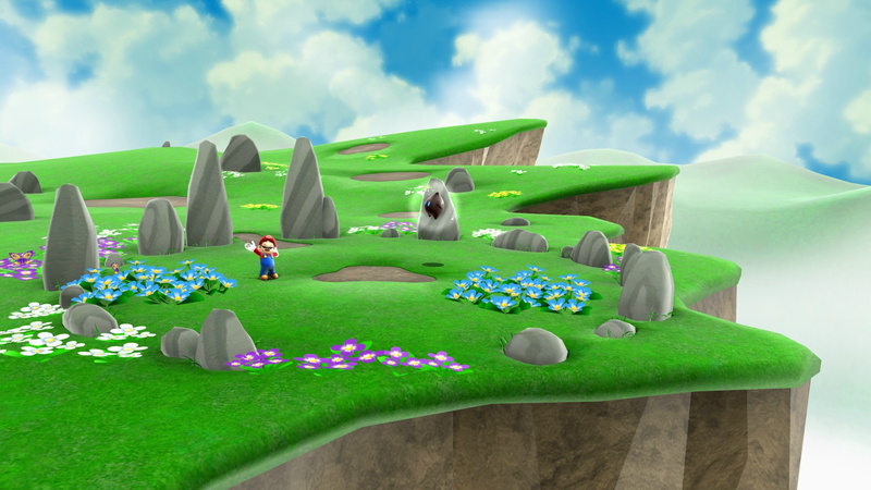 1080P, Super Mario Galaxy, Mario