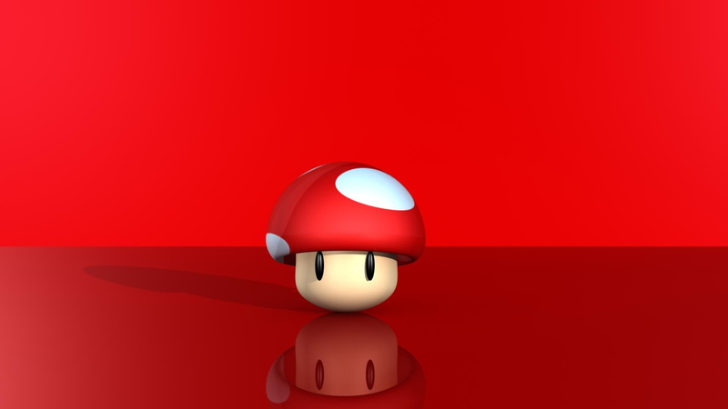 games, nintendo, mario, hd, red, background, video, bros, mushrooms, art, 1080P, x, simple
