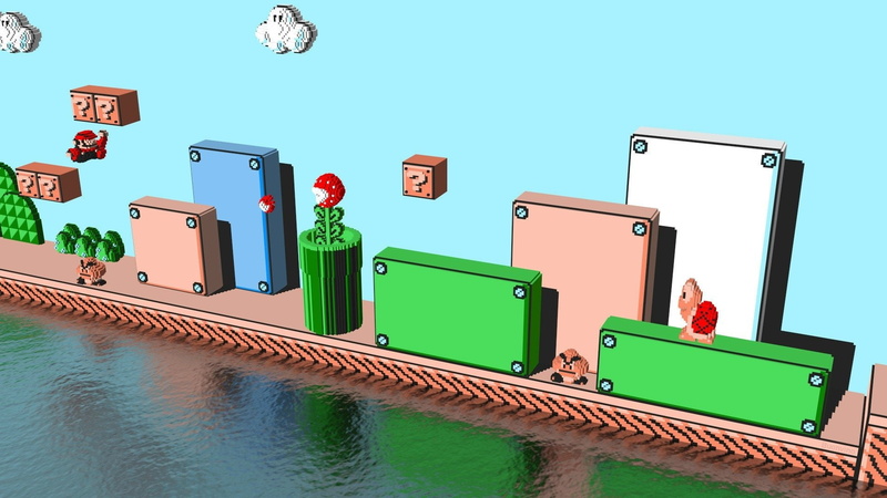 Super Mario Bros. 3, 1080P, Mario