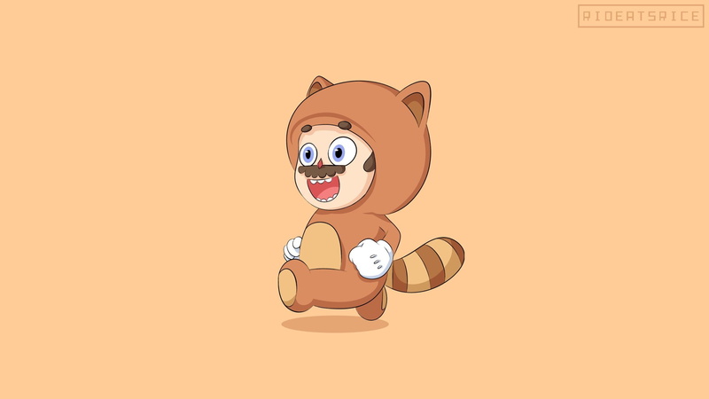 Tanooki Mario, 1080P, Mario, Super Mario Bros., Super Mario Bros. 3, Nintendo