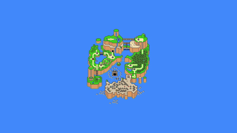 Super Mario World, blue, representation, water, 1080P, multi colored, single object, untitled, indoors, colored background, blue background, cut out, low angle view