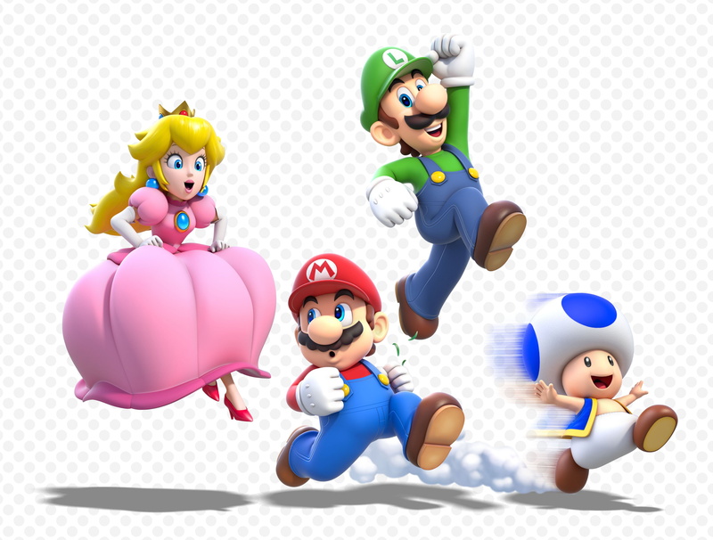 2K, platform, mario, nintendo, 3 d, super, world, family