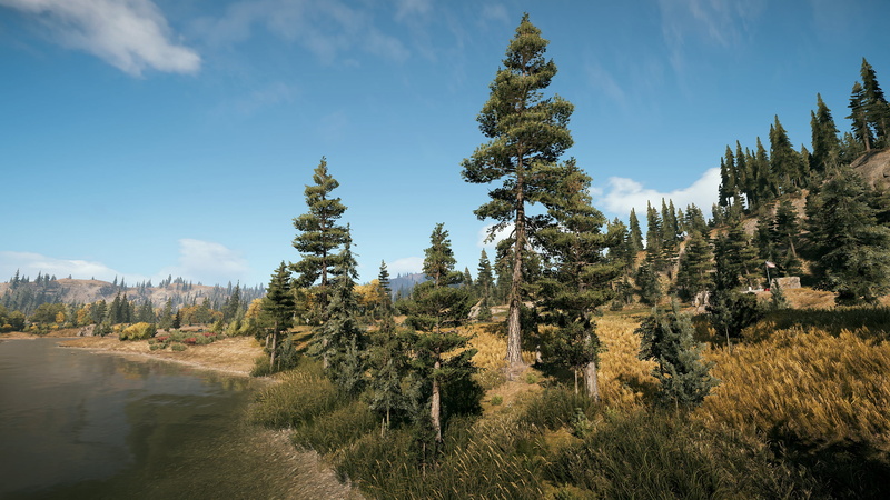 games art, sunset, stars, Moon, FarCry 5, 2K, wilderness, landscape, night