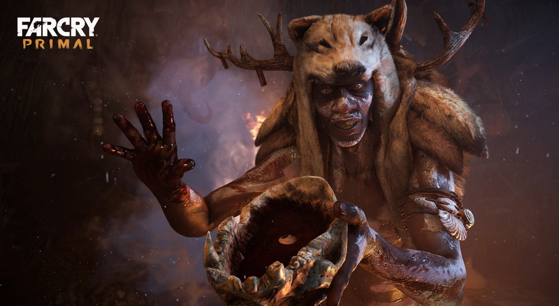 primal, arts culture and entertainment, game, waist up, celebration, front view, mammal, monster - fictional character, aggression, shaman, far, portrait