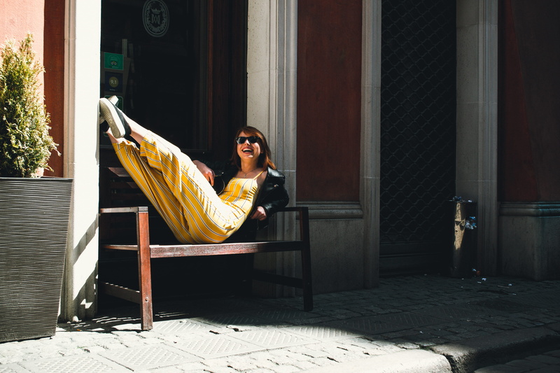 poland, weekend, built structure, photo, 4K, looking at camera, minimalism, real people, leisure activity, hairstyle, chair, architecture, friend, casual clothing