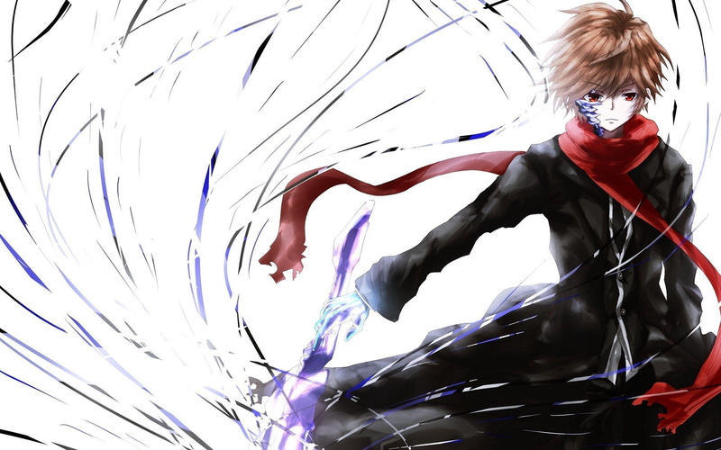 1080P, anime, Manga, Guilty Crown, Ouma Shuu, Anime Boys