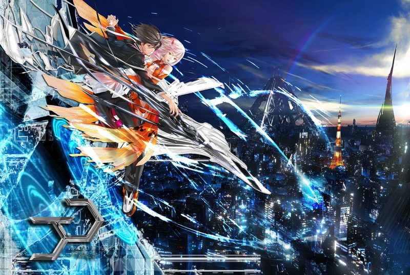anime guilty crown anime girls yuzuriha inori ouma shuu, 1080P