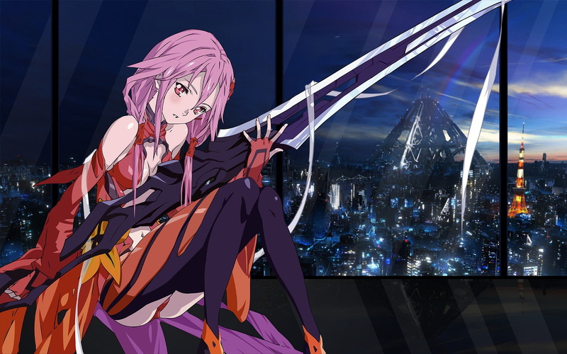 Yuzuriha Inori, Guilty Crown, 1080P, artwork