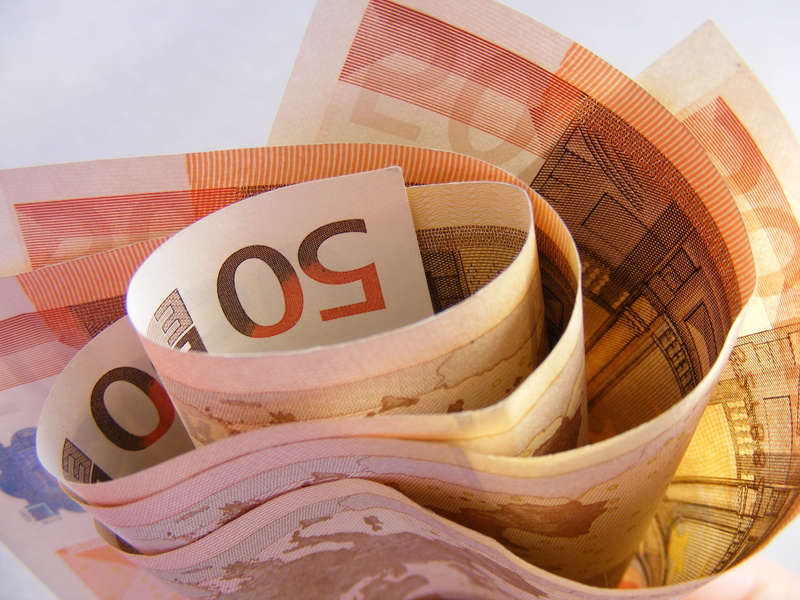 investment, day, finance, currency, text, close-up, paper, europe, sign, banknotes, euro, high angle view, still life, growth, number, crumpled, information sign