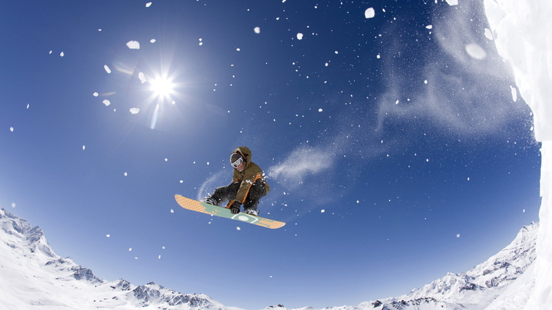 winter sport, winter, snowboarding, mountain range, mountain, sun, people, ski-wear, 1080P, season, leisure activity, holiday, positive emotion, figure