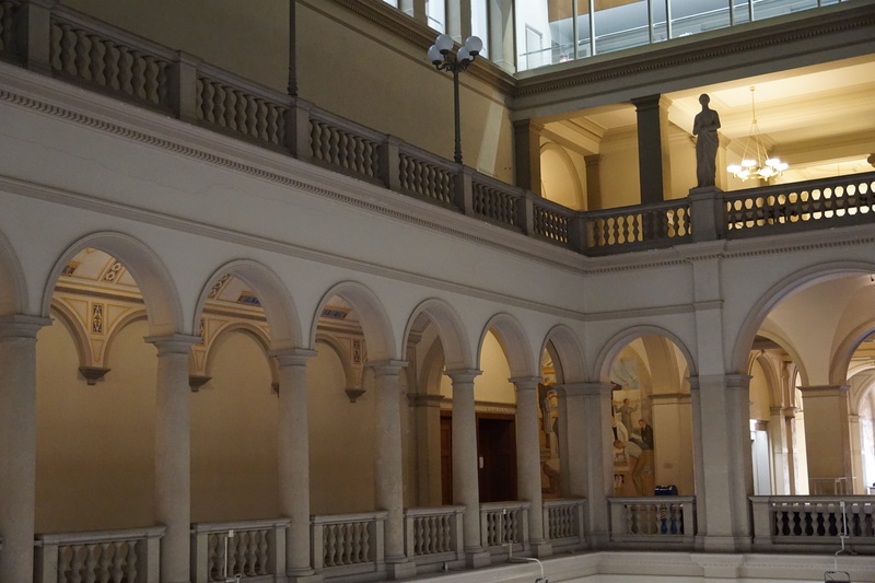 history, no people, Zurich, architectural column, the past, University, lighting equipment, arched, 5K, building, arch, travel, balustrade, travel destinations