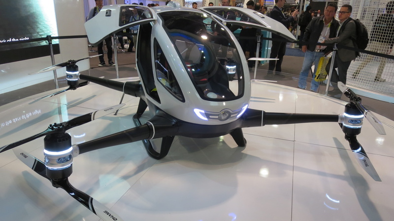review, 4K, best drones, Ehang 184, aerial vehicle